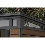 KETER SIGNATURE PENT 9X7 MŰANYAG KERTI HÁZ - DIÓ - Image 5