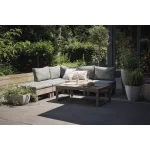 ELEMENTS SIGNATURE 5 SZEMÉLYES FULL KERTI BÚTOR SZETT  - dió/mohazöld - Image 2