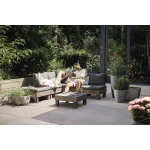 ELEMENTS SIGNATURE 5 SZEMÉLYES FULL KERTI BÚTOR SZETT  - dió/mohazöld - Image 3