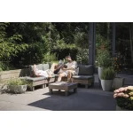 ELEMENTS SIGNATURE 5 SZEMÉLYES FULL KERTI BÚTOR SZETT  - dió/mohazöld - Image 5