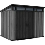 KETER SIGNATURE PENT 9X7 MŰANYAG KERTI HÁZ - VELENCEI SZÜRKE