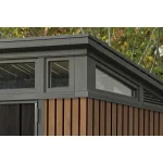 KETER SIGNATURE PENT 7X7 MŰANYAG KERTI HÁZ - VELENCEI BARNA - Image 5