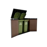 SIO DARWIN MŰANYAG KERTI TÁROLÓ 1100 L - Image 4