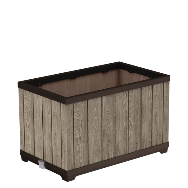 17213624_new-2025_DECO-RECTANGLE-PLANTER_12050_RGB DECO TÉGLA ALAKÚ MŰANYAG VIRÁGLÁDA 81 L - kőrisfa - Image 1