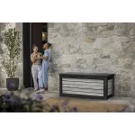 DECOCOAT MŰANYAG KERTI LÁDA 630 L - Viharszürke - Image 2