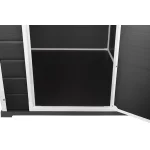 ESSENTIALS 6X4 MŰANYAG SZERSZÁMOSHÁZ - sötétszürke/fehér - Image 2