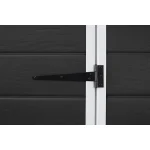 ESSENTIALS 6X4 MŰANYAG SZERSZÁMOSHÁZ - sötétszürke/fehér - Image 4