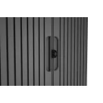 GARDEN LUXE MŰANYAG KÜLTÉRI ZÁRHATÓ SZEKRÉNY - SZÜRKE - Image 5