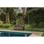 DECO TULIP HÁTFALLAS VIRÁGLÁDA 110L - Dió - Image 2