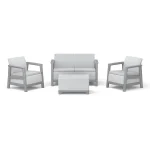 SCANDI LINEA KERTI BÚTOR SZETT JUTE TÁROLÓS ASZTALLAL