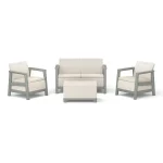 SCANDI LINEA KERTI BÚTOR SZETT JUTE TÁROLÓS ASZTALLAL