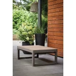 DECO LYON ÁLLÍTHATÓ MAGASSÁGÚ MŰANYAG KERTI ASZTAL  - kőrisfa/cappucino - Image 4