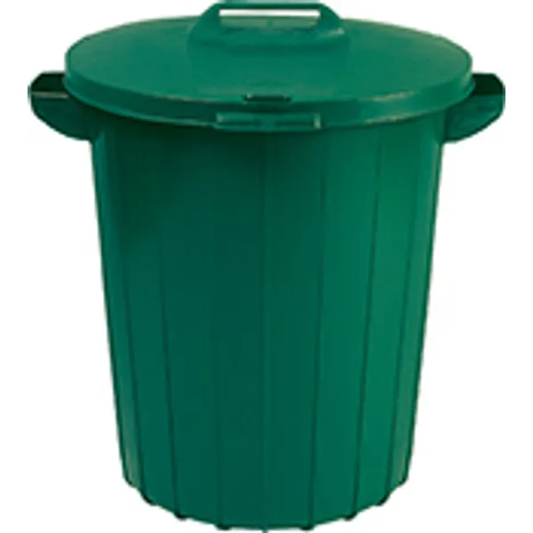 173554 KEREK MŰANYAG KÜLTÉRI SZEMETES 90L - Image 1