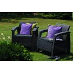 CORFU DUO MŰRATTAN KERTI FOTEL SZETT - Image 4