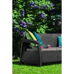 CORFU LOVE SEAT MAX MŰRATTAN KERTI 3 ÜLÉSES KANAPÉ - Image 4