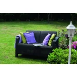 CORFU LOVE SEAT MŰRATTAN KERTI 2 ÜLÉSES KANAPÉ - Image 4