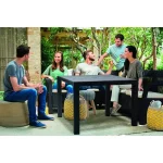 CORFU FIESTA MŰRATTAN KERTI BÚTOR SZETT ÉTKEZŐ ASZTALLAL - Image 5