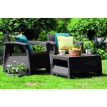 CORFU WEEKEND MŰRATTAN FOTEL KÁVÉZÓ ASZTALLAL - Image 4