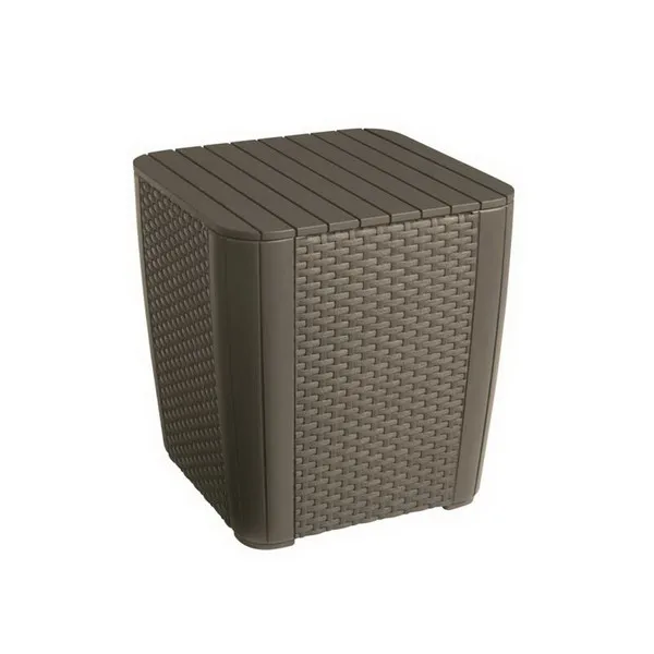 223931 LUZON MŰRATTAN KERTI ASZTAL TÁROLÓ FUNKCIÓVAL - Image 1