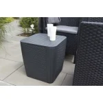 LUZON MŰRATTAN KERTI ASZTAL TÁROLÓ FUNKCIÓVAL - Image 2