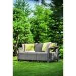 CORFU LOVE SEAT MAX MŰRATTAN KERTI 3 ÜLÉSES KANAPÉ - Image 4