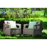 CORFU DUO MŰRATTAN KERTI FOTEL SZETT - Image 4