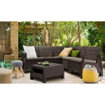 CORFU RELAX MŰRATTAN KERTI SAROKGARNITÚRA - Image 3