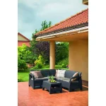 CORFU RELAX MŰRATTAN KERTI SAROKGARNITÚRA - Image 5