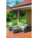 CORFU RELAX MŰRATTAN KERTI SAROKGARNITÚRA - Image 5