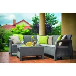 CORFU RELAX MŰRATTAN KERTI SAROKGARNITÚRA - Image 4