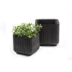 CUBE PLANTER L MŰANYAG KASPÓ - Image 3