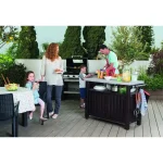 UNITY XL MŰANYAG KERTI GRILL ASZTAL 207L - Image 5