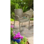 BALI MONO MŰANYAG KARTÁMASZOS KERTI SZÉK - Image 2