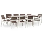 HARMONY EXTENDABLE MŰANYAG KERTI ASZTAL - Image 2