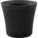 Kaspó, műrattan, Conic Planter 56,5L