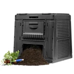 E-COMPOSTER MŰANYAG KOMPOSZTÁLÓ ALJZATTAL 470L - Image 2