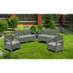 CORFU REST MŰRATTAN KERTI BÚTOR SZETT ASZTAL NÉLKÜL - Image 2