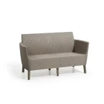 SALEMO 2 ÜLÉSES MŰRATTAN KERTI KANAPÉ - Image 2