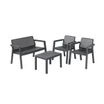 EMILY PATIO MŰRATTAN KERTI BÚTOR SZETT PÁRNA NÉLKÜL