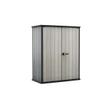 DUOTECH HIGH STORE PLUS FESTHETŐ MŰANYAG KERT TÁROLÓ (2 POLCCAL)