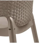 EVA KARTÁMASZOS MŰANYAG KERTI SZÉK - Image 2