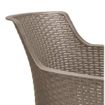 EVA KARTÁMASZOS MŰANYAG KERTI SZÉK - Image 3