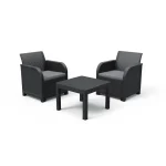 ROSALIE MŰRATTAN BALKON SZETT CHICAGO ASZTALLAL