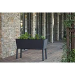 FULL BLOOM MŰRATTAN VIRÁGLÁDA 120L (LAPOS RATTAN) - Image 6