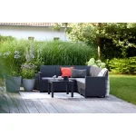 CLAIRE MŰRATTAN 5 SZEMÉLYES KERTI SAROKGARNITÚRA ORLANDO ASZTALLAL - Image 6