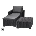 MOOREA BALCONY MŰRATTAN KERTI BÚTOR SZETT