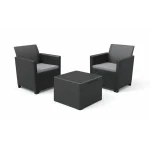 CLAIRE MŰRATTAN BALKON SZETT PÁRNATARTÓS ASZTALLAL