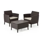 SALEMO BALCONY MŰRATTAN KERTI BÚTOR SZETT - Image 3