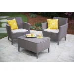 SALEMO BALCONY MŰRATTAN KERTI BÚTOR SZETT - Image 3