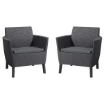 SALEMO DUO MŰRATTAN KERTI FOTEL(2DB)